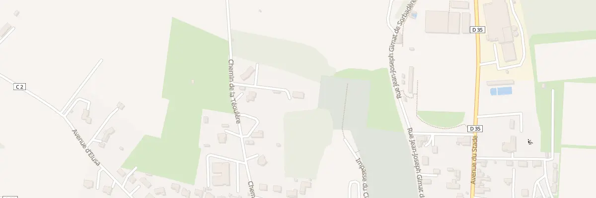Plan du 316 Chem de la Téoulère à Vic-Fezensac