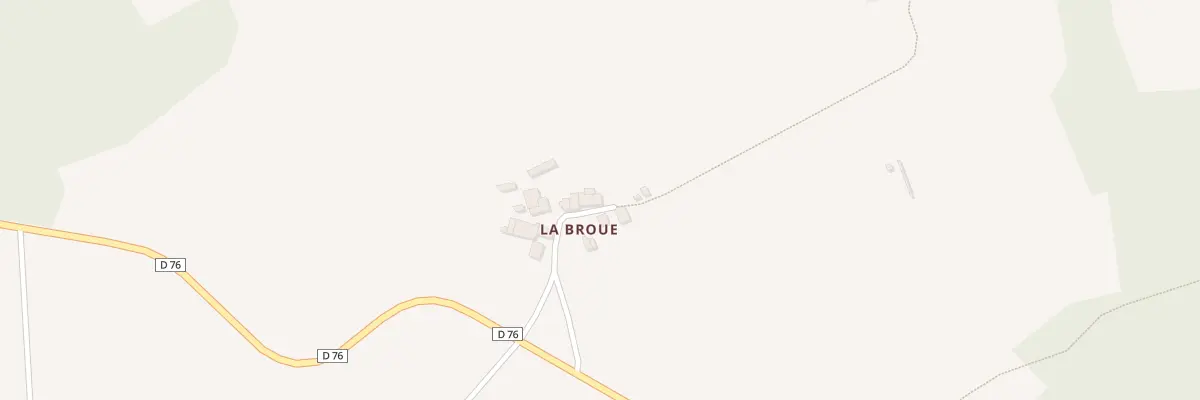 Plan du 5091 La Broue à Saint-Gourson