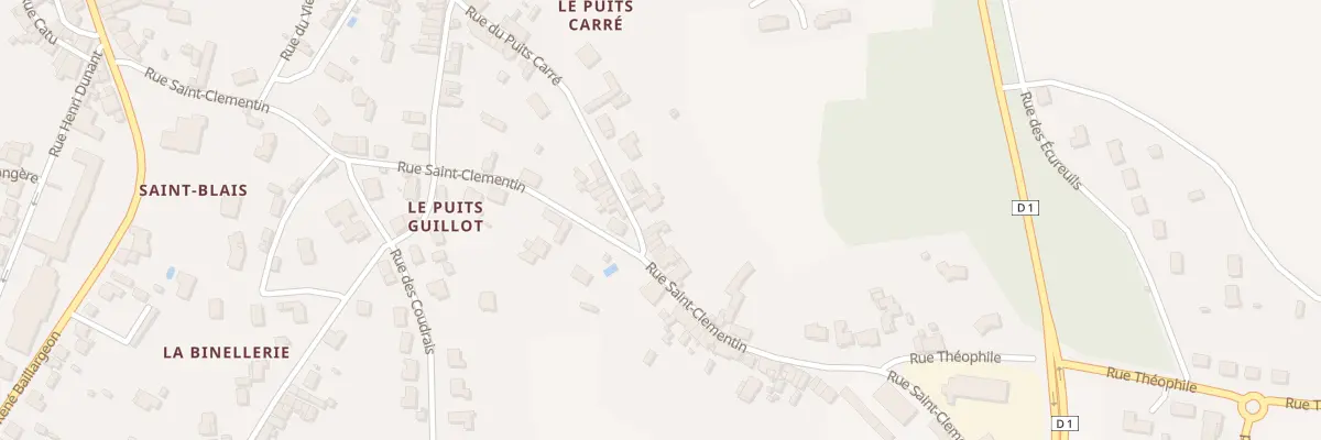 Plan du 39 Rue du Puits Carré à Civray