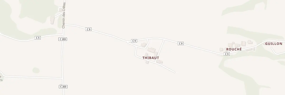Plan du 5060 Tibaut à Roquebrune