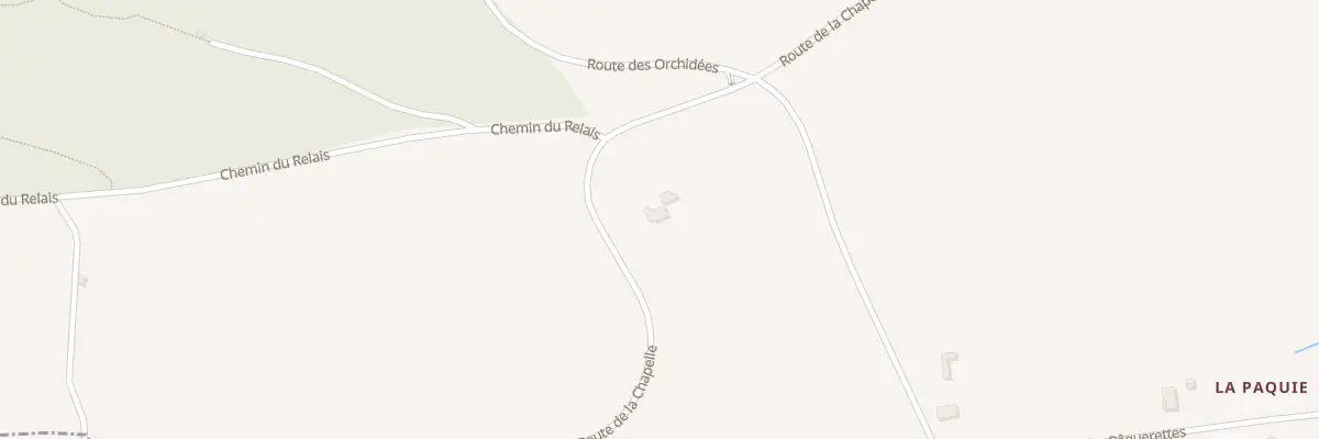 Plan du 989 Rte de la Chapelle à Allemans