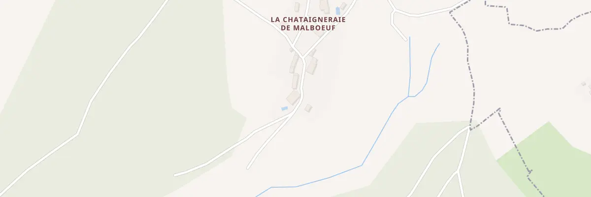 Plan du 8 Malboeuf à Lizant