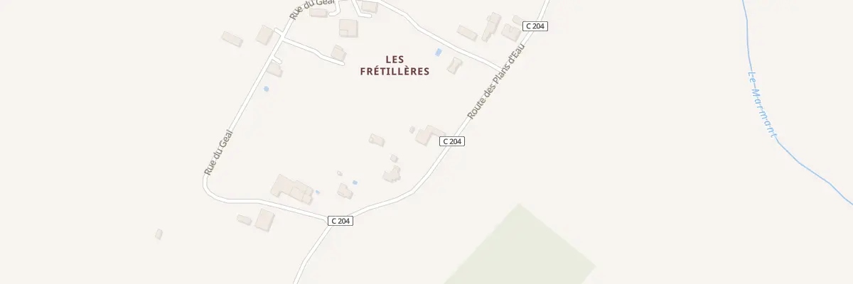 Plan du 4 Les Fretilleres à Razac-de-Saussignac