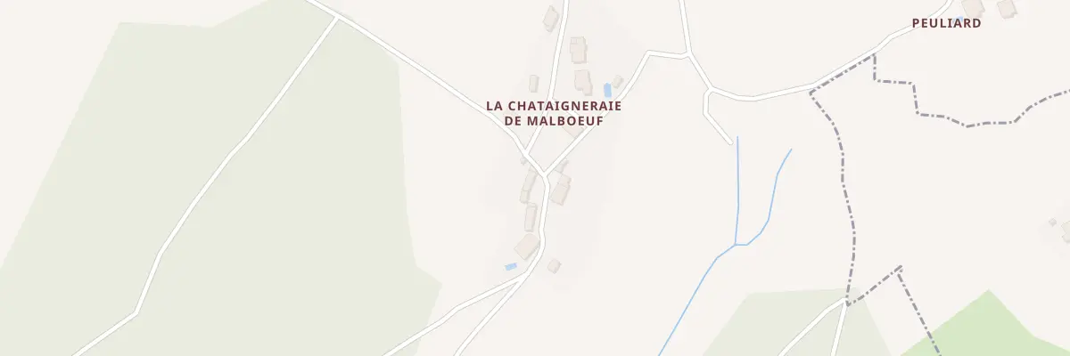 Plan du 2 Malboeuf à Lizant