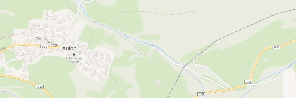 Plan du 5002 Soucastets à Aulon