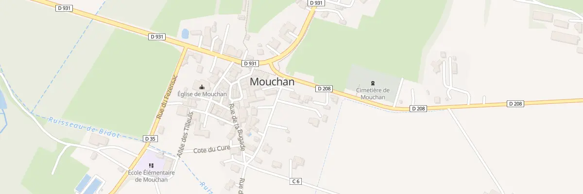 Plan du 27 Rue Arthur Naples à Mouchan