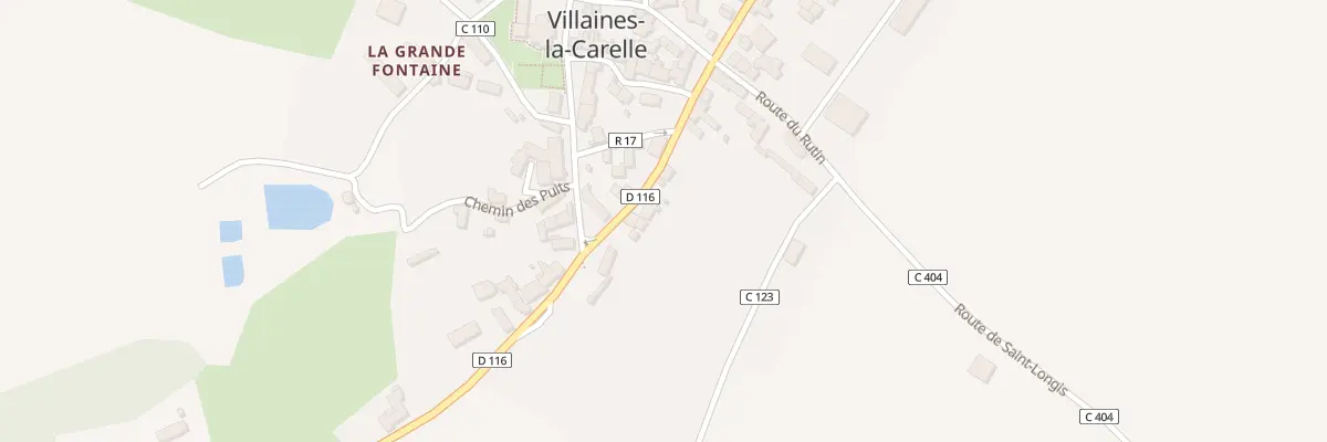 Plan du 6 Voie du Haut Maine à Villaines-la-Carelle