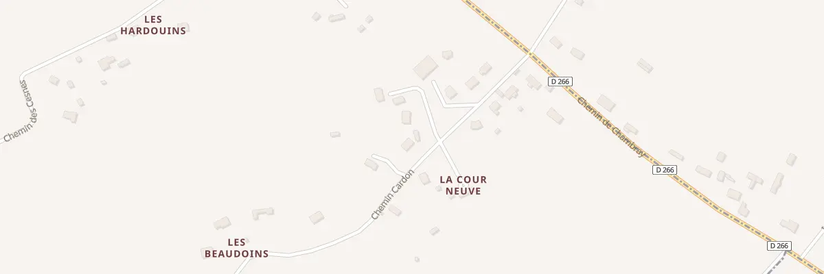Plan du 170 Che Cardon au Mesnil-Guillaume