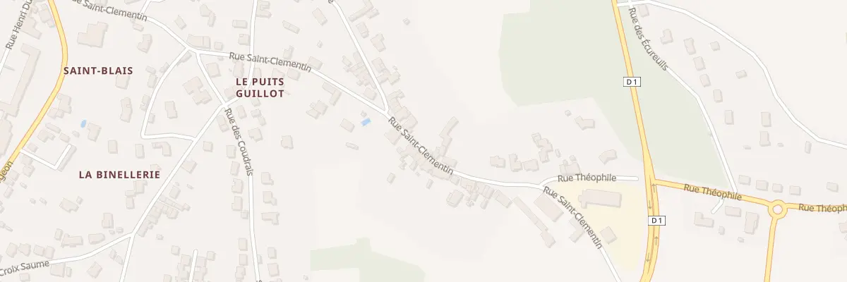 Plan du 27 Rue de Saint Clementin à Civray