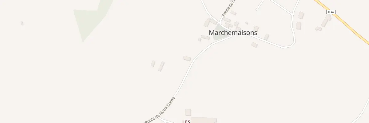 Plan du 32 Le Bourg à Marchemaisons