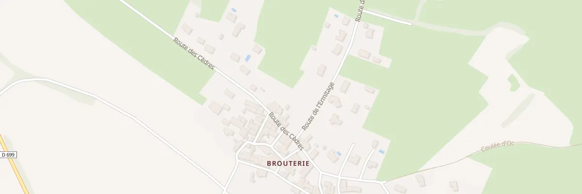Plan du 19 Rte des Cedres à Mornac