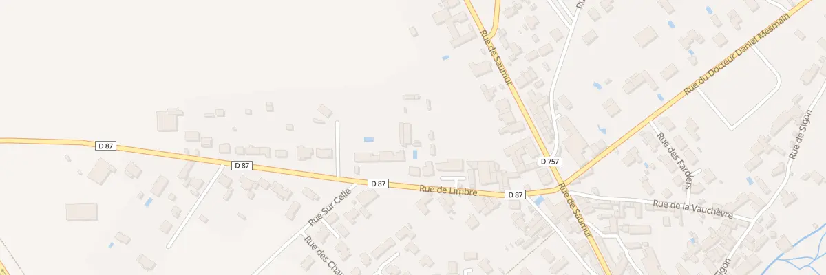 Plan du 16 Rue de Limbre à Migné-Auxances