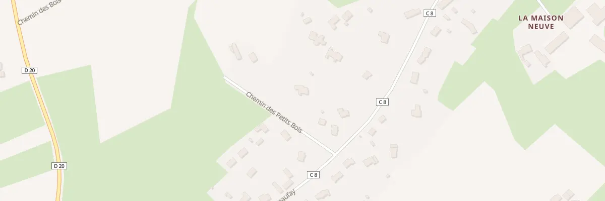 Plan du 29 Rte de Beaufay à Savigné-l’Évêque