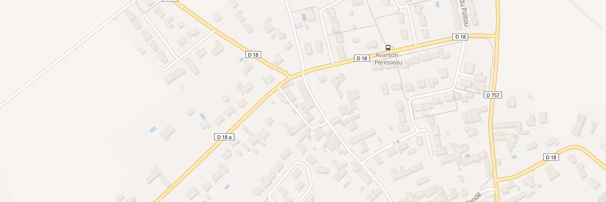 Plan du 30 Rue de la Thibauderie à Avanton
