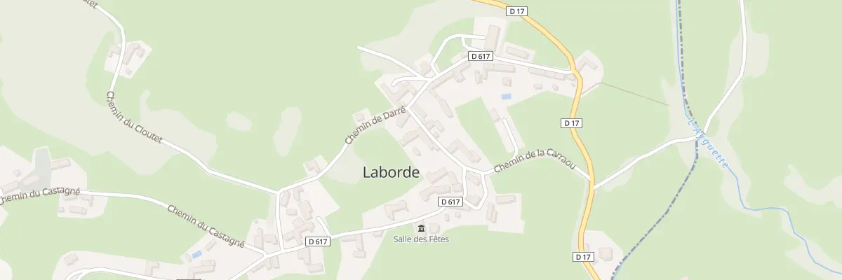 Plan du 5013 Le Village à Laborde