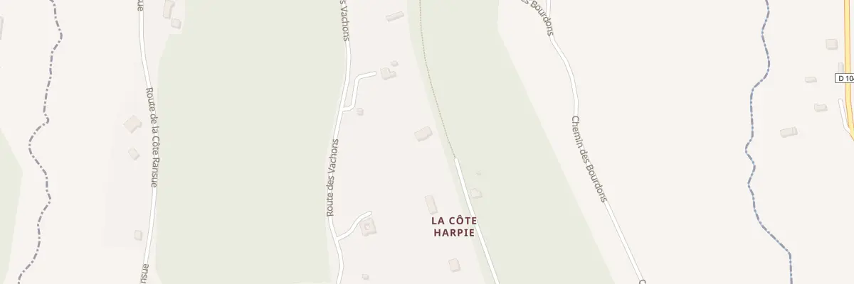 Plan du 877 Che de la Côte Harpie à Quetteville