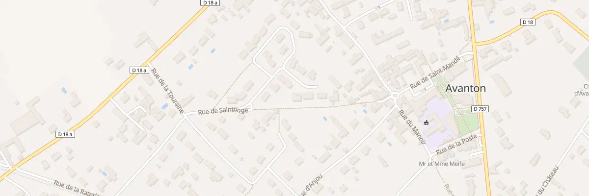 Plan du 1 Pl du Cèdre à Avanton