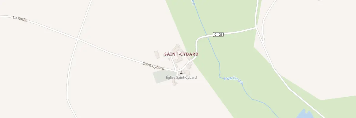 Plan du 5050 Saint- Cybard à Blanzaguet-Saint-Cybard