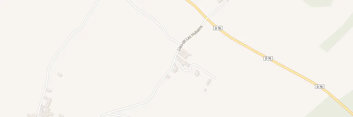 Plan du 1 Les Hubains à Saint-Gourson