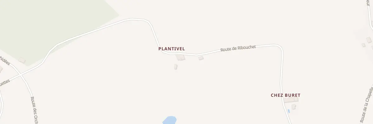 Plan du 565 Rte de Ribouchet à Allemans