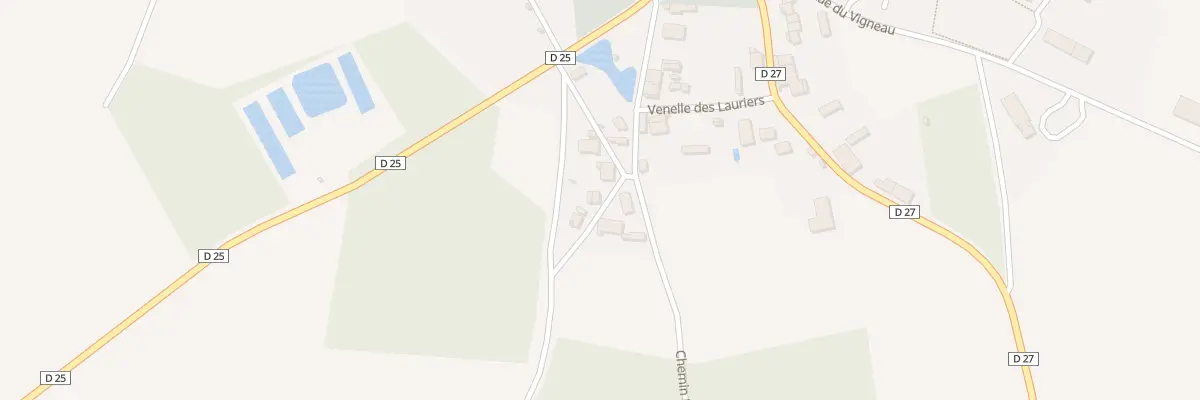Plan du 8 Rue de la Garenne à Romagne