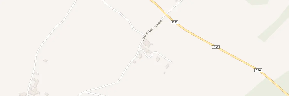 Plan du 3 Les Hubains à Saint-Gourson