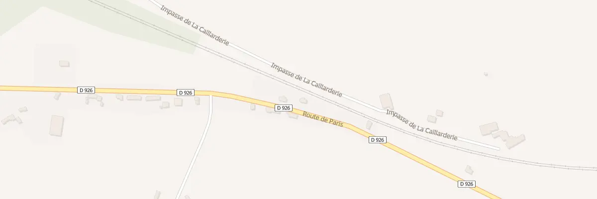 Plan du 243 Les Carres à Merlerault-le-Pin