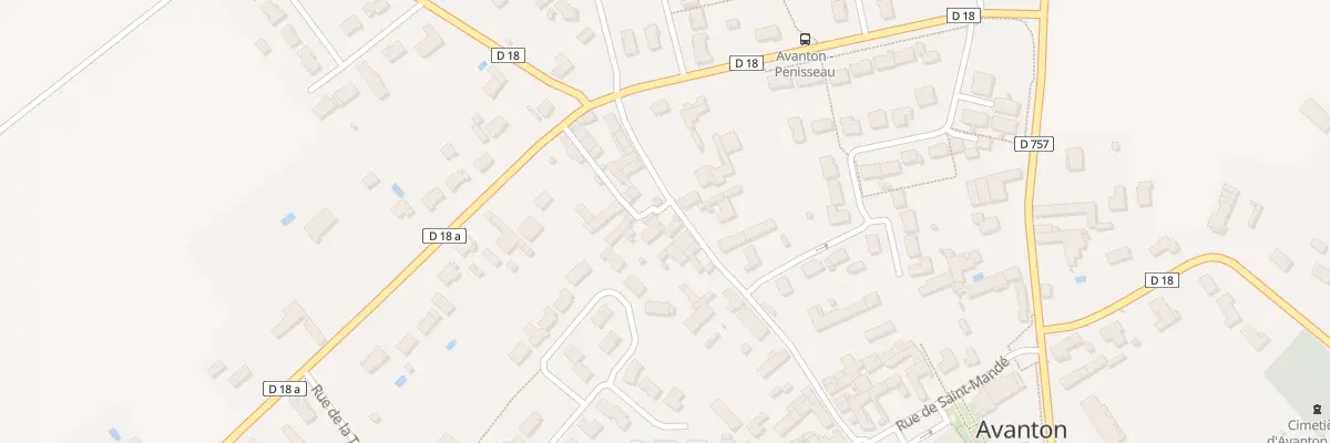 Plan du 26 Rue de la Thibauderie à Avanton