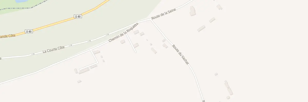 Plan du 5118 Che de la Roquette à Sandouville