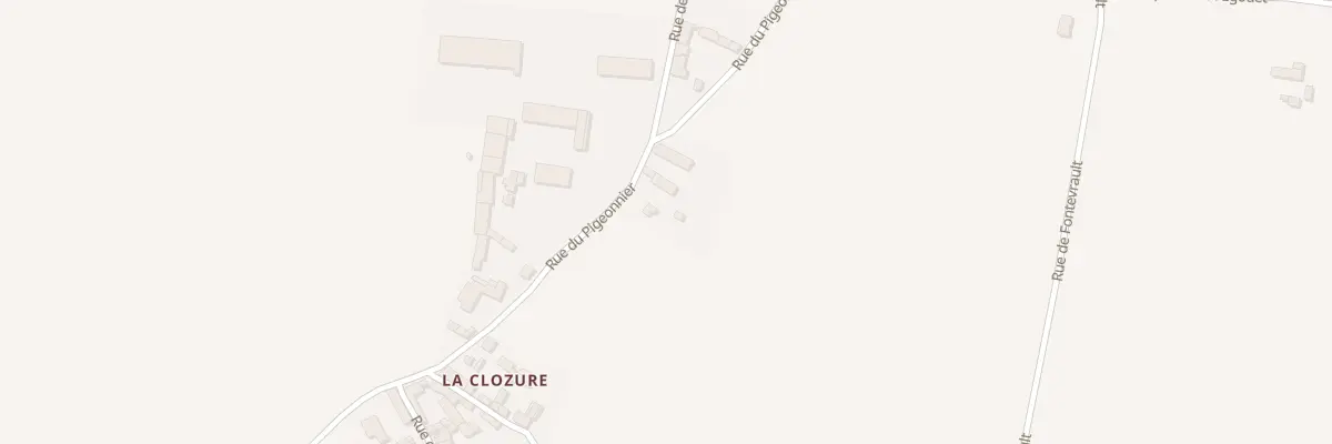 Plan du 25 Rue du Pigeonnier à Doussay