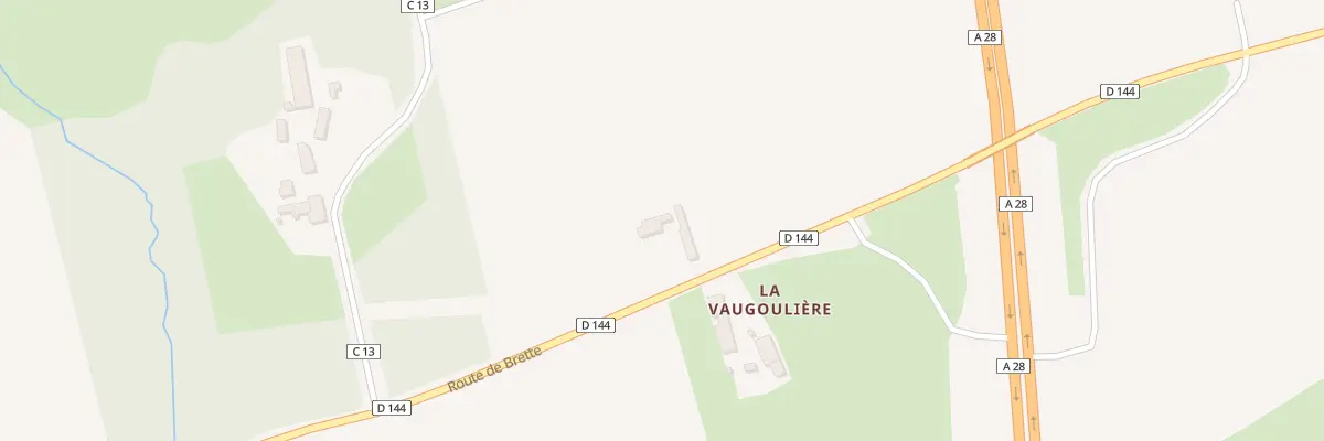 Plan du 1997 Rte de Brette à Teloché