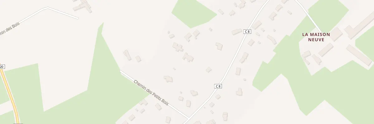 Plan du 35B Rte de Beaufay à Savigné-l’Évêque
