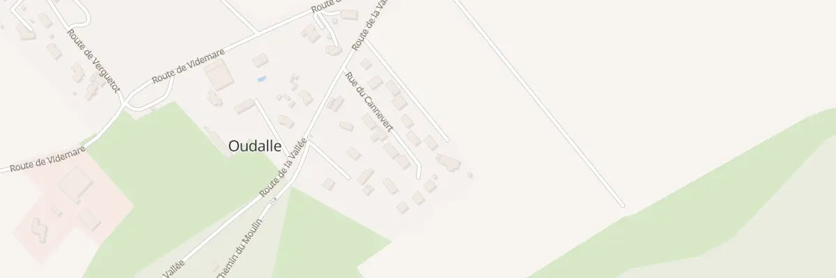 Plan du 109 Rue du Cannevert à Oudalle