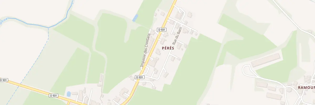 Plan du 5073 A Peres à Mouchan