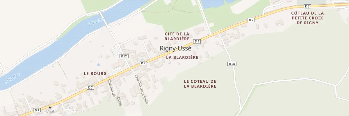Plan du 73 Rue Principale à Rigny-Ussé