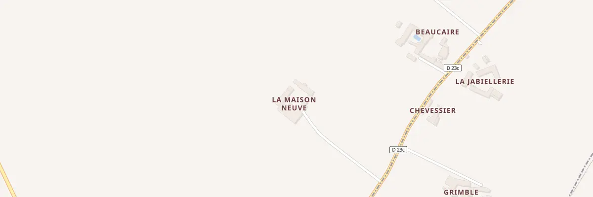 Plan du 5206 La Maison Neuve à Sérigny