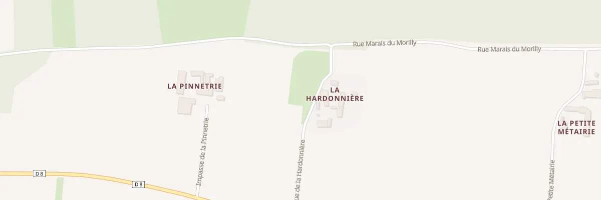 Plan du 365 La Hardonniere à Cravant-les-Côteaux