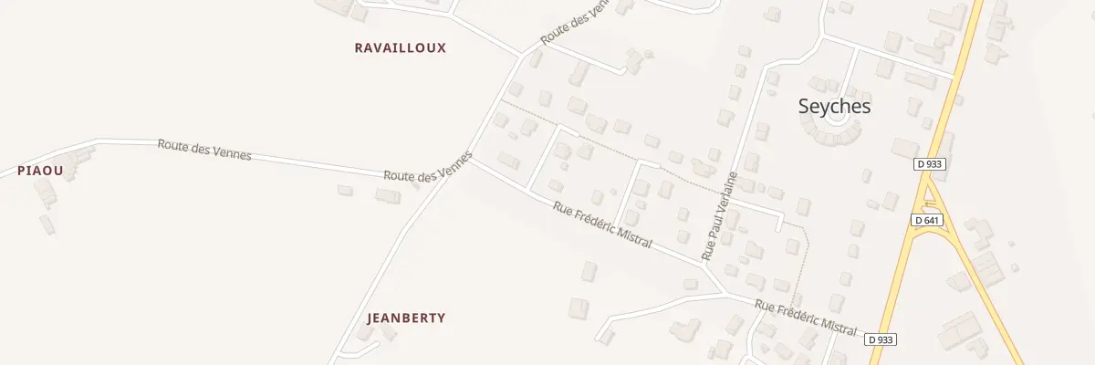 Plan du 332 Rue Frédéric Mistral à Seyches