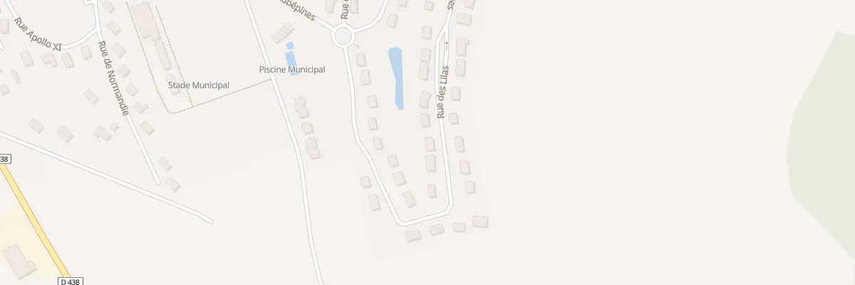 Plan du 17 Rue des Lilas à Gacé