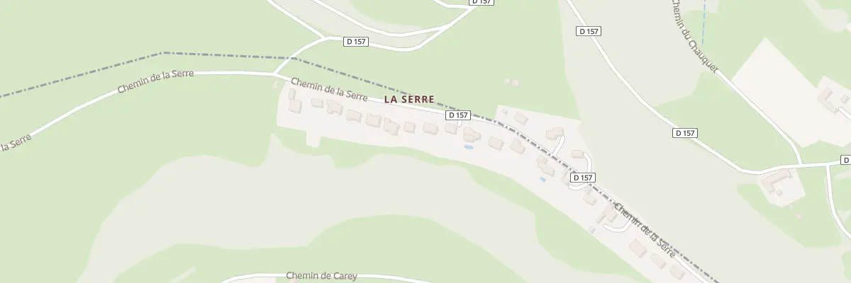 Plan du 59 Che de la Serre à Mauvezin