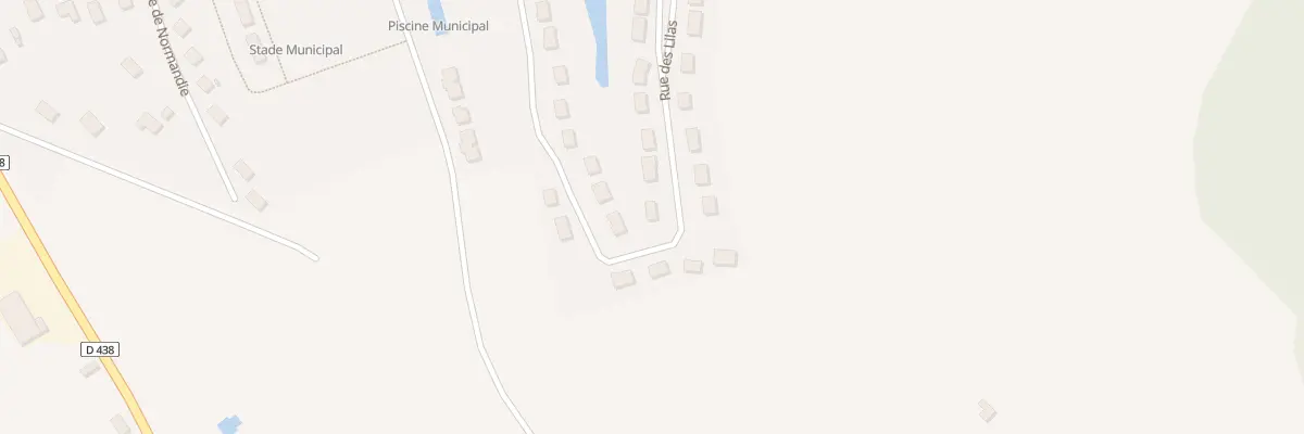 Plan du 13 Rue des Lilas à Gacé