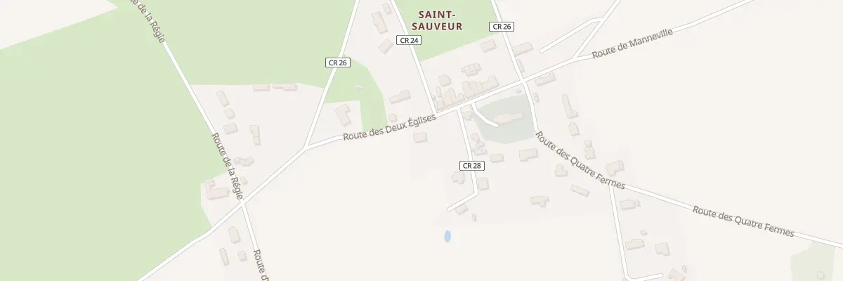 Plan du 2155 Rte des Deux Eglises à Saint-Sauveur-d’Émalleville