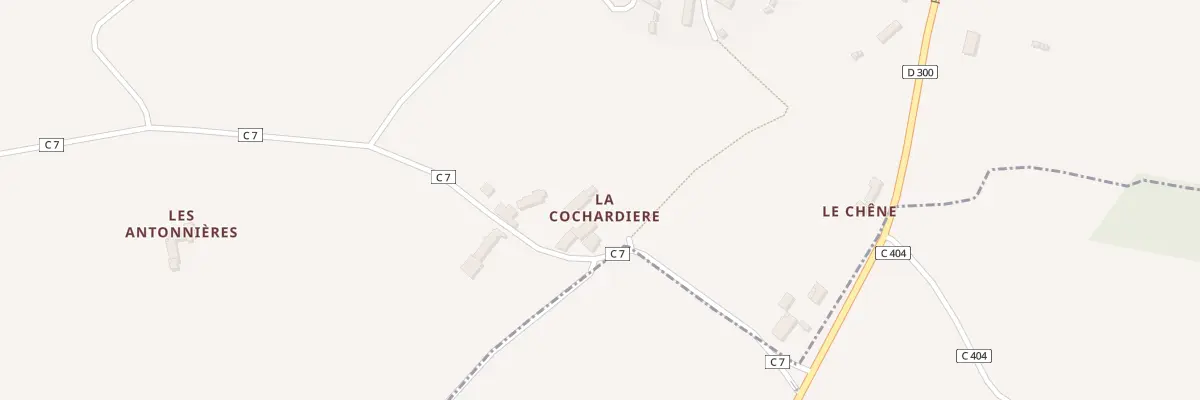 Plan du 4 Ham de la Cochardiere à Saosnes