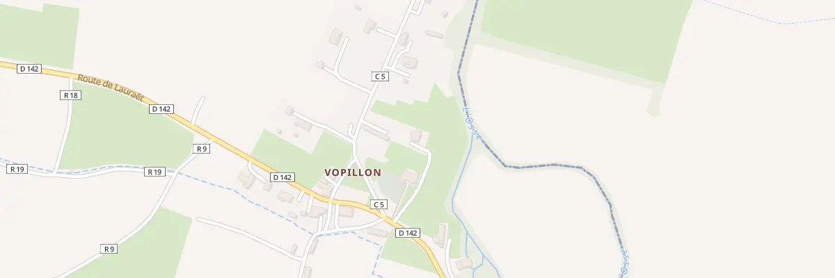 Plan du 5053 A Vopillon à Beaumont