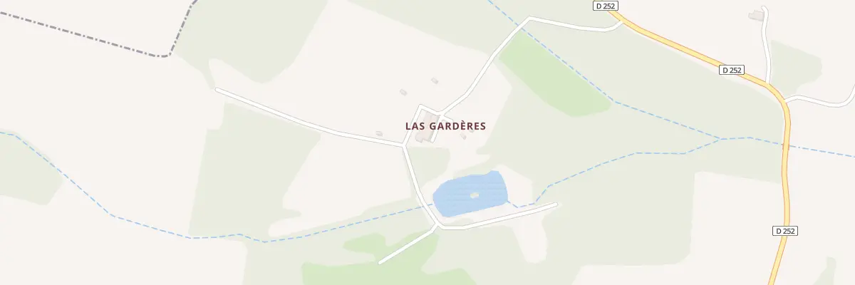 Plan du 128 Las Garderes à Castelnau-d’Anglès