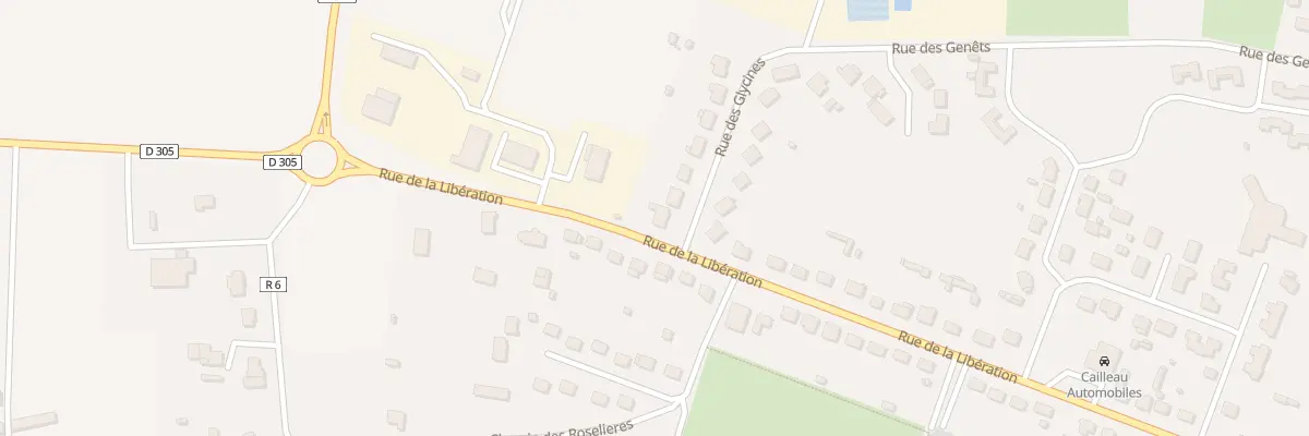 Plan du 1 Rue des Glycines à Vaas