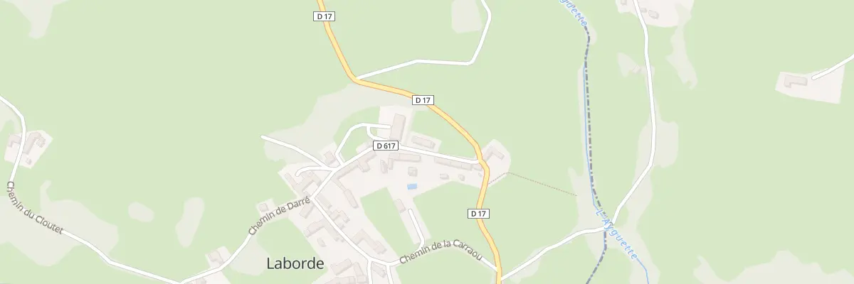 Plan du 2 Rue du Village à Laborde