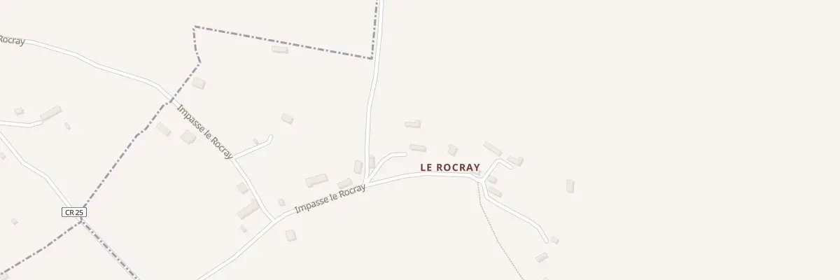 Plan du 291 Le Rocray à Saint-Denis-de-Mailloc