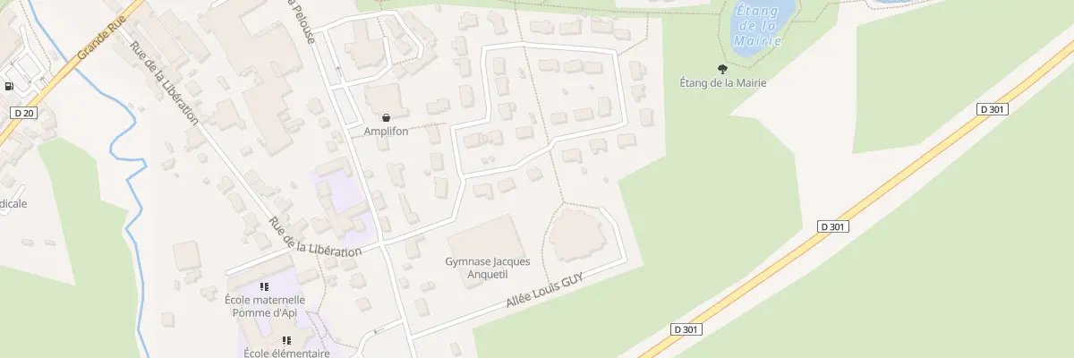 Plan du 6 Rue du Millenaire à Savigné-l’Évêque