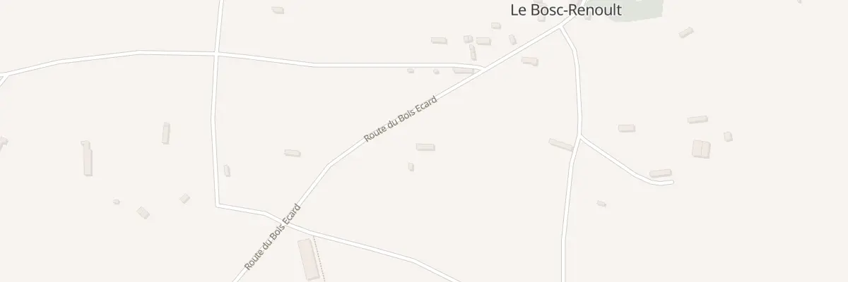 Plan du 36B Le Bourg au Bosc-Renoult